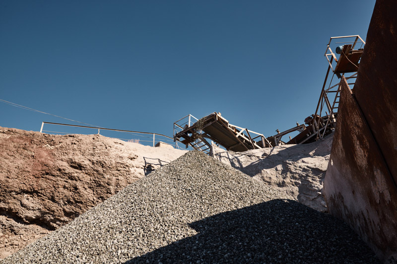 pile of aggregate